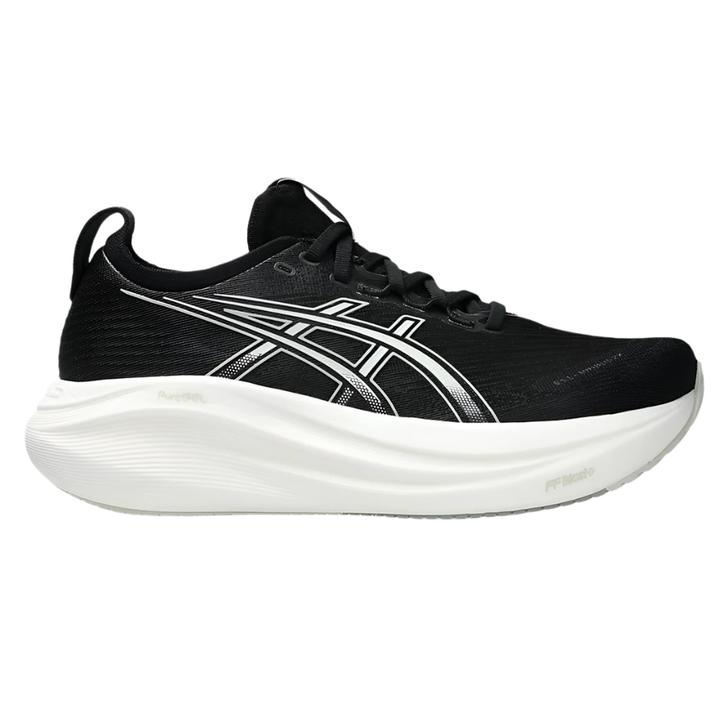 Asics Womens Gel Nimbus 27 - Black/Lake Grey - Neutral - SS25