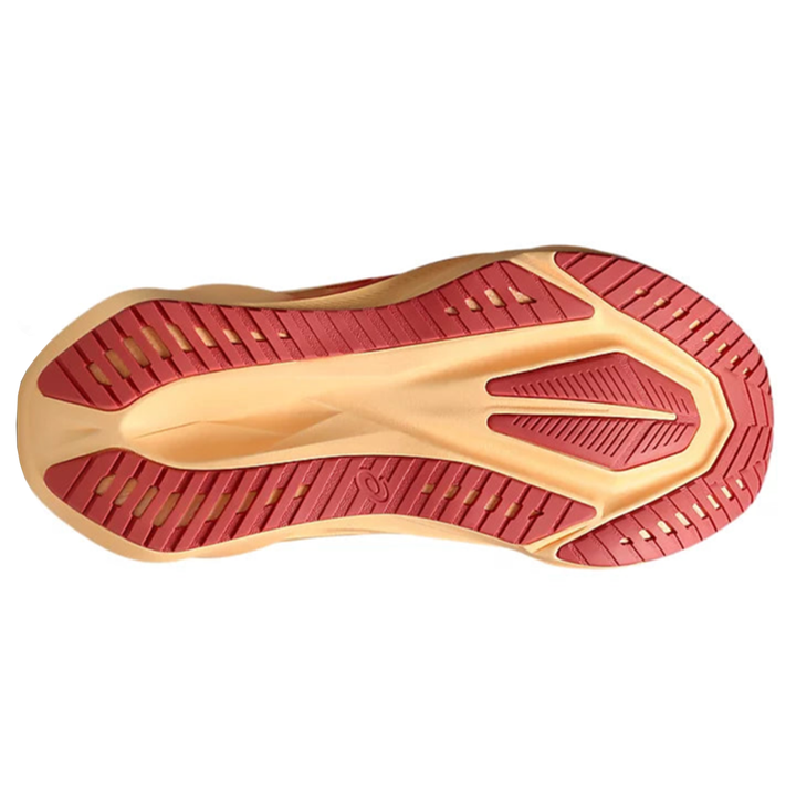 Asics Womens Novablast 5 - Rubble Red/Fawn - Neutral - AW25
