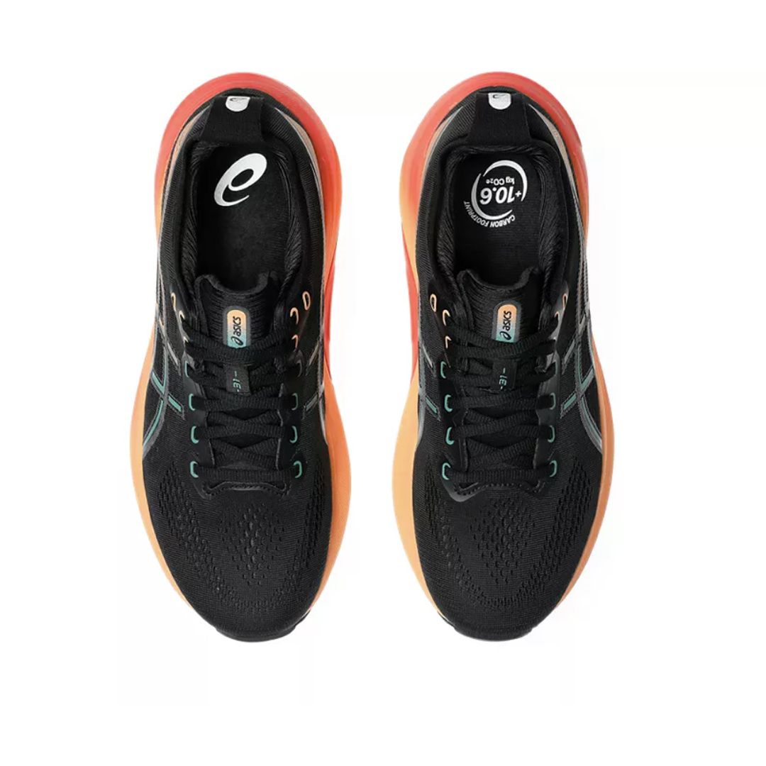 Asics Mens Gel Kayano 31 - Black/Rainy Lake - Stability - SS25