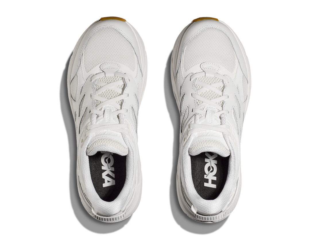 Hoka Unisex Clifton L Athletics - White/White - Neutral