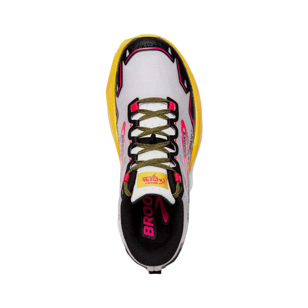 Brooks Womens Caldera 7 - Lunar Rock/Lemon Chrome/Black - Trail