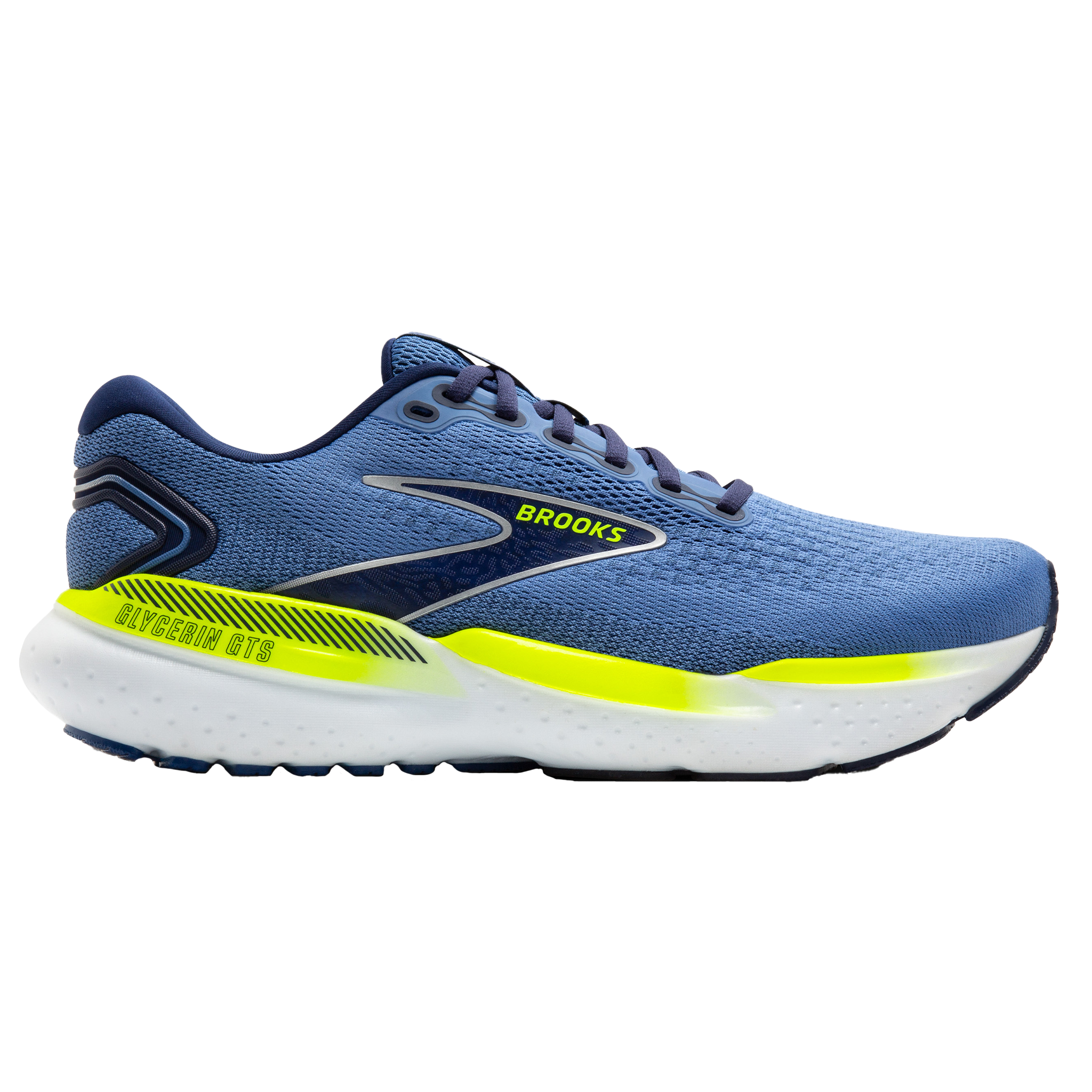 Brooks Mens Glycerin GTS 21 -  Blue/Peacoat/Nightlife - Stability