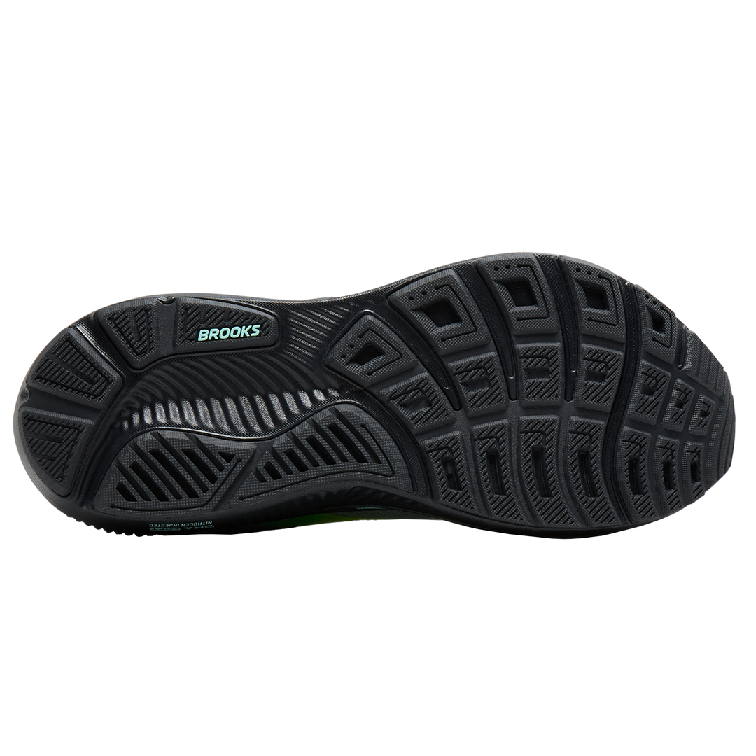 Brooks Mens Ghost 17 - Grey Mist/Yucca/Nightlife - Neutral - SS26