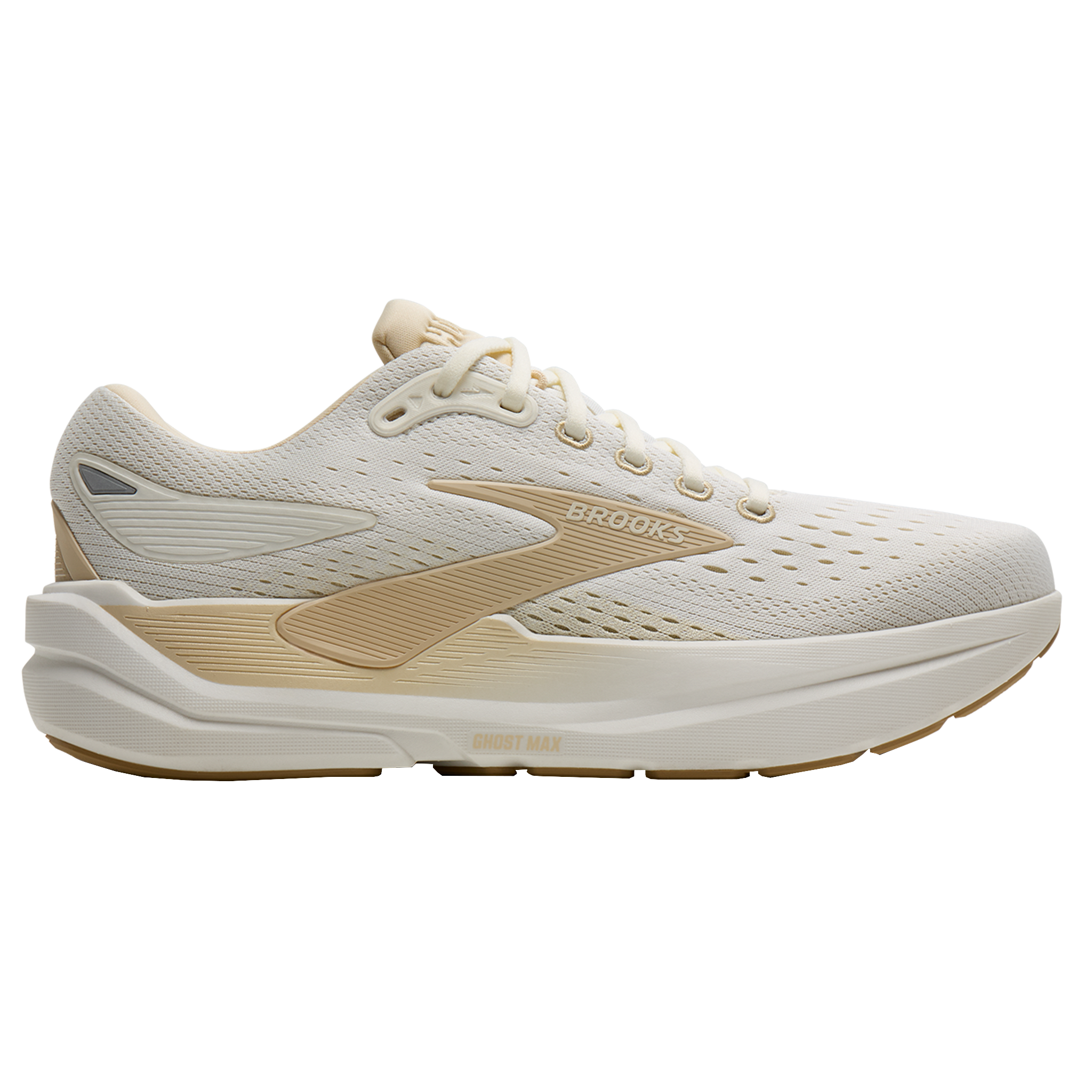 Brooks Mens Ghost Max 3 - Coconut/Sand - Neutral - SS26