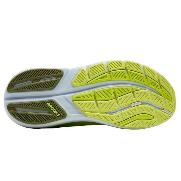 Brooks Mens Ghost Max 3 - Sunny Lime/Acid Lime/Tea - Neutral - AW25