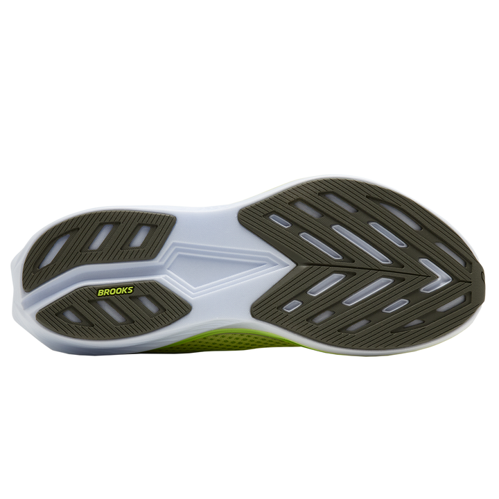 Brooks Mens Hyperion 3 - Sunny Lime/Olive/White - Neutral - AW25