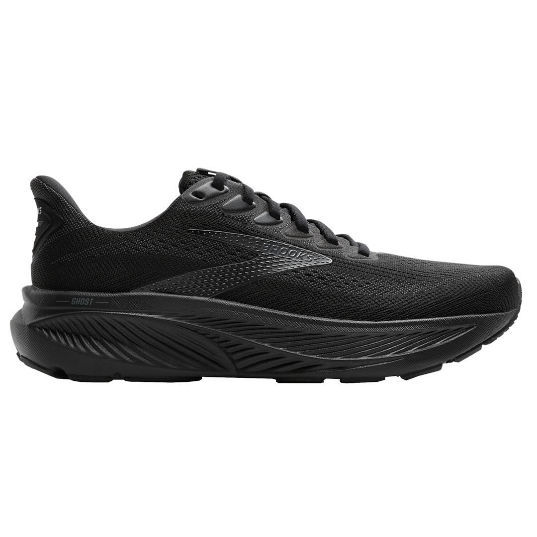 Brooks Womens Ghost 17 - Black/Black/Ebony - Neutral - AW25