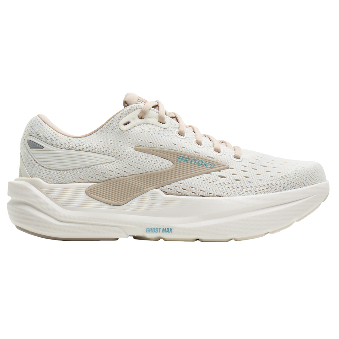 Brooks Womens Ghost Max 3 - Coconut/Chateau Grey/Blue - Neutral - AW25