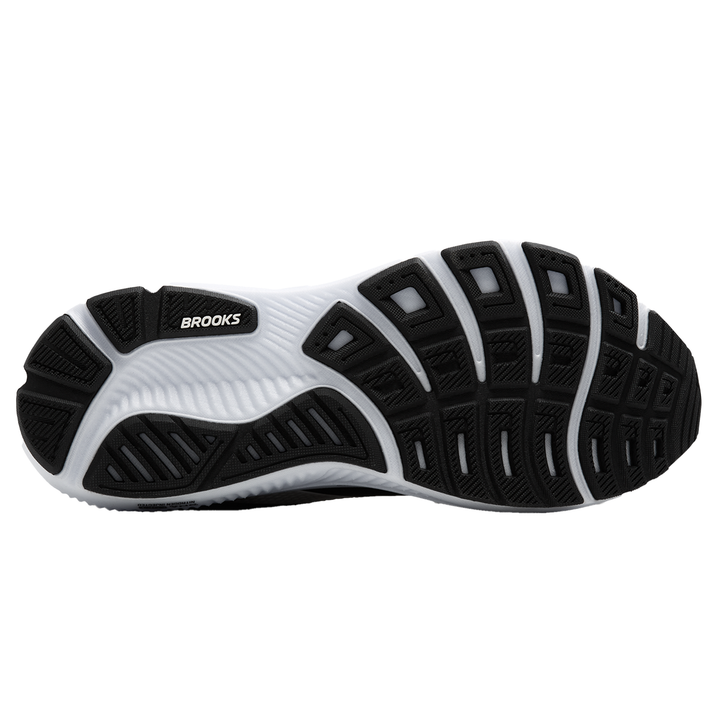 Brooks Womens Ghost 17 - Black/Grey/White - Neutral - AW25