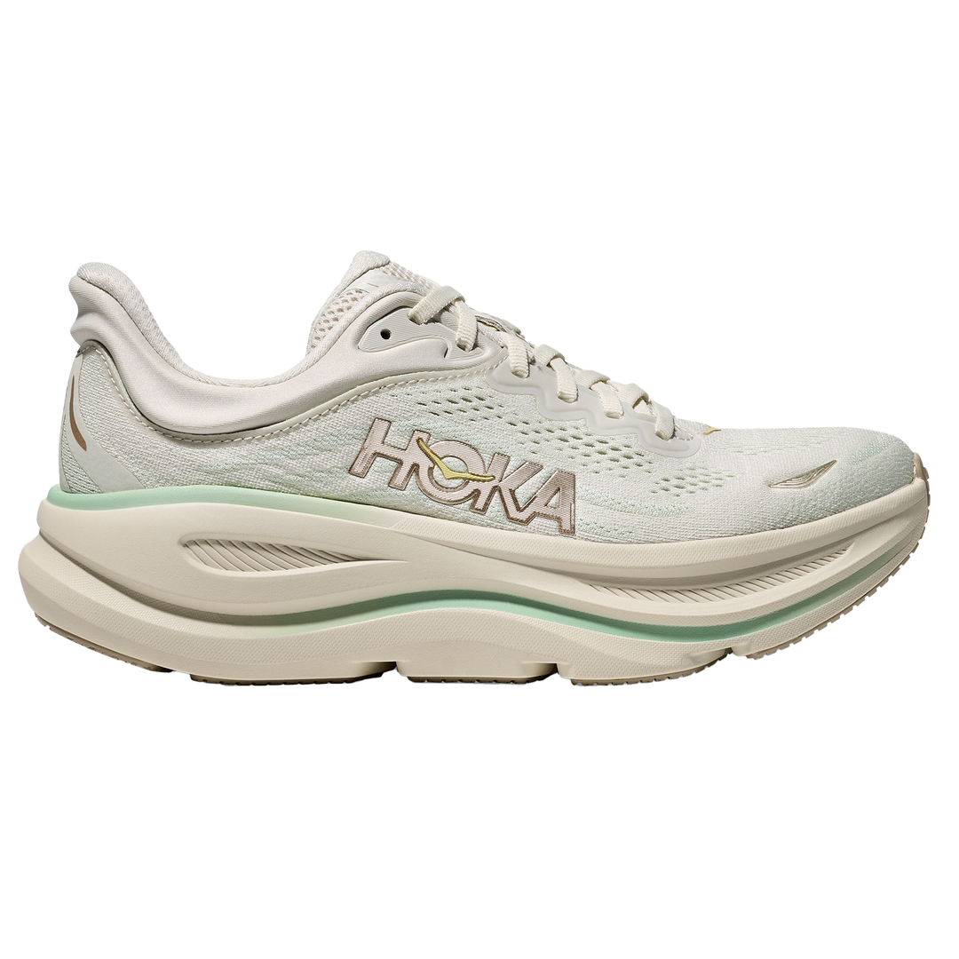 Hoka Womens Bondi 9 - Truffle Salt/Sea Glass - Neutral - AW25