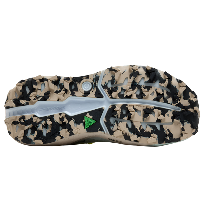 Brooks Womens Caldera 8 - Misty Blue/Coconut/Chateau - Trail - AW25