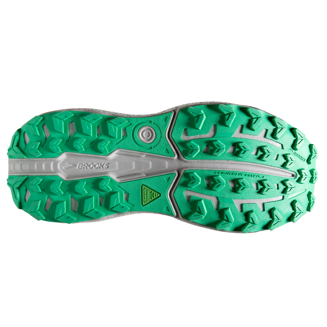Brooks Mens Caldera 7 - Lemon Chrome/Black/Springbud - Trail