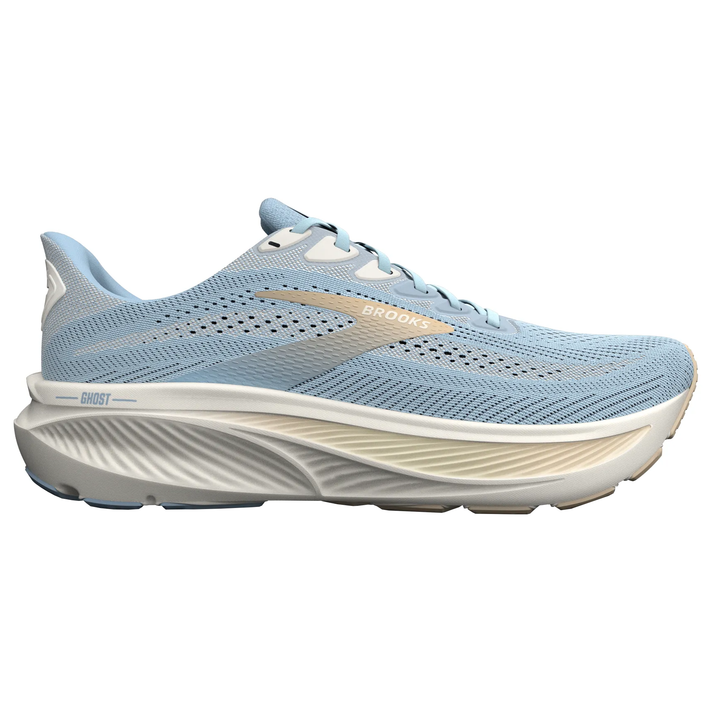 Brooks Womens Ghost 17 - Skyway/Coconut/Sand - Neutral - SS26