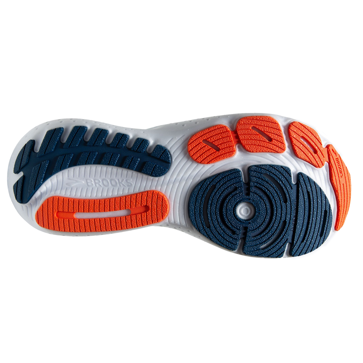 Brooks Mens Glycerin 21 - Blue Opal/Black/Nasturtium - Neutral