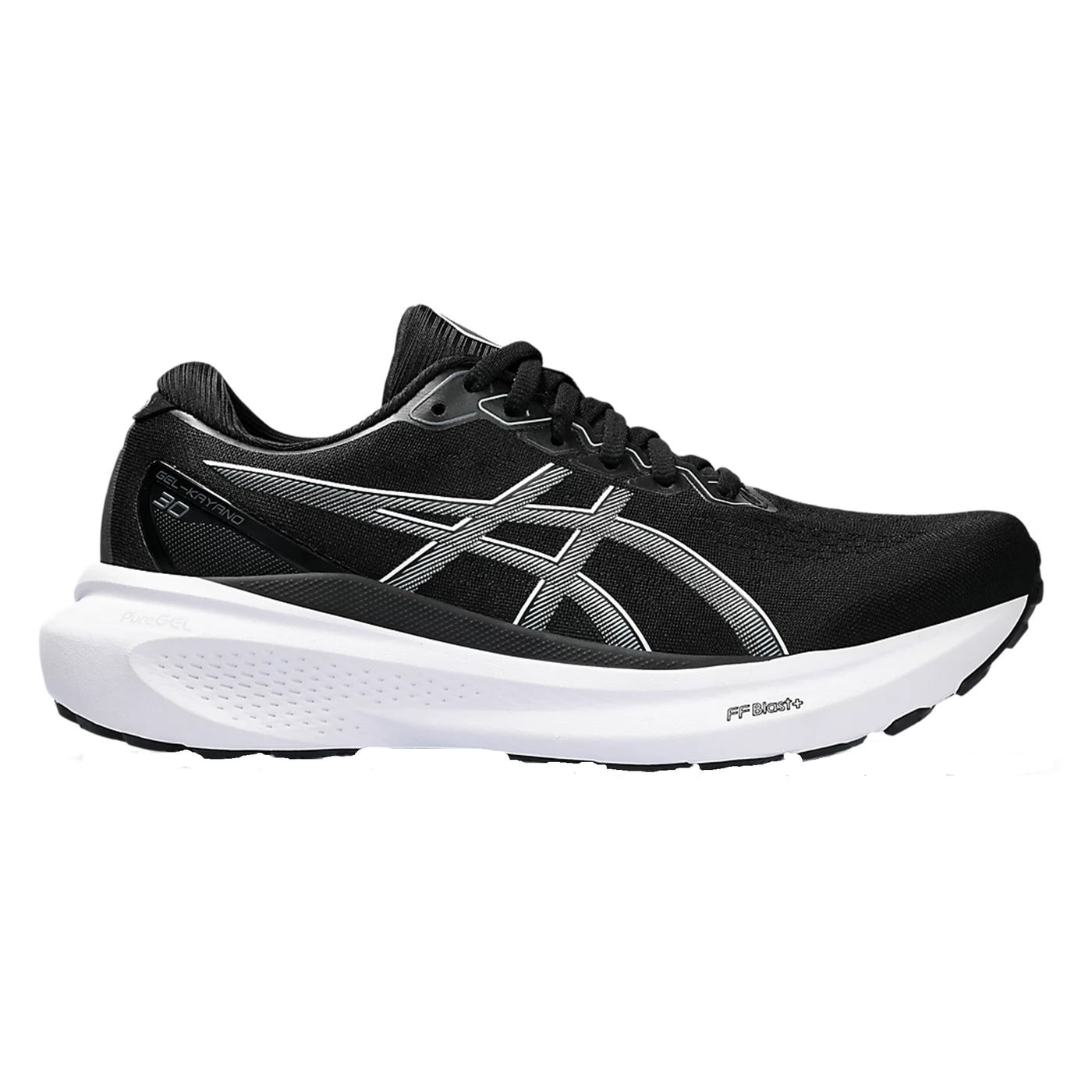 Asics Womens Gel Kayano 30 Black Sheet Rock Stability Run