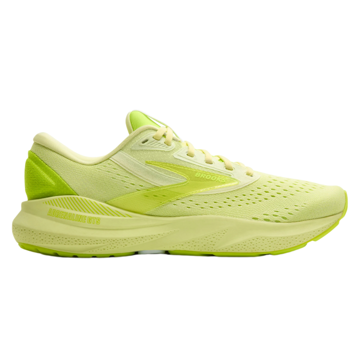 Brooks Mens Adrenaline GTS 24 - Lime Green/Nightlife - Stability - SS25