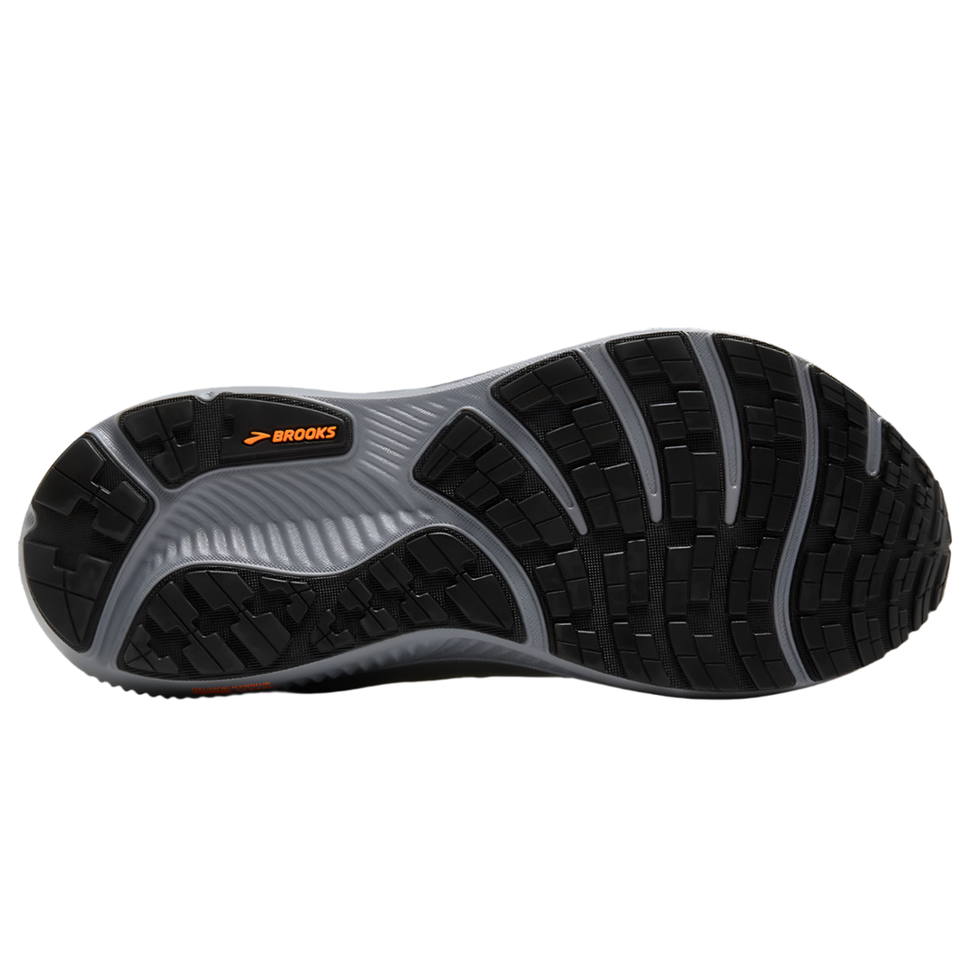 Brooks Herren Ghost 17 GTX – Smoke/Primer Grey/Orange – Neutral – AW25
