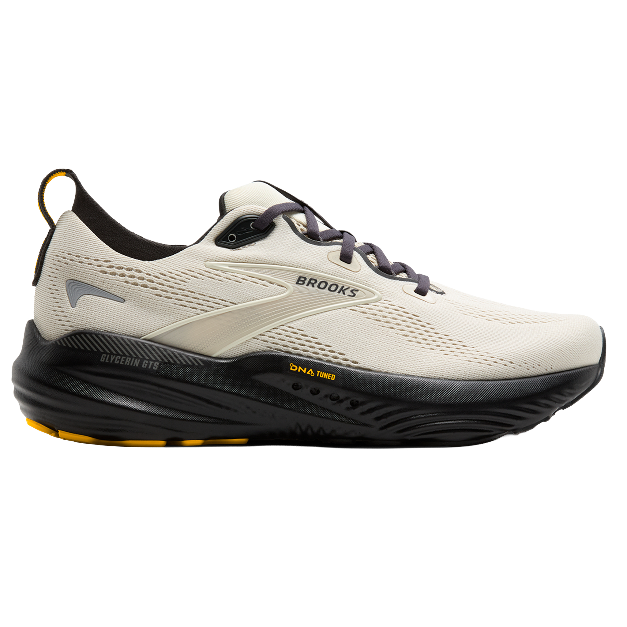 Brooks Mens Glycerin GTS 22 - Sand Beige - Stability - AW25