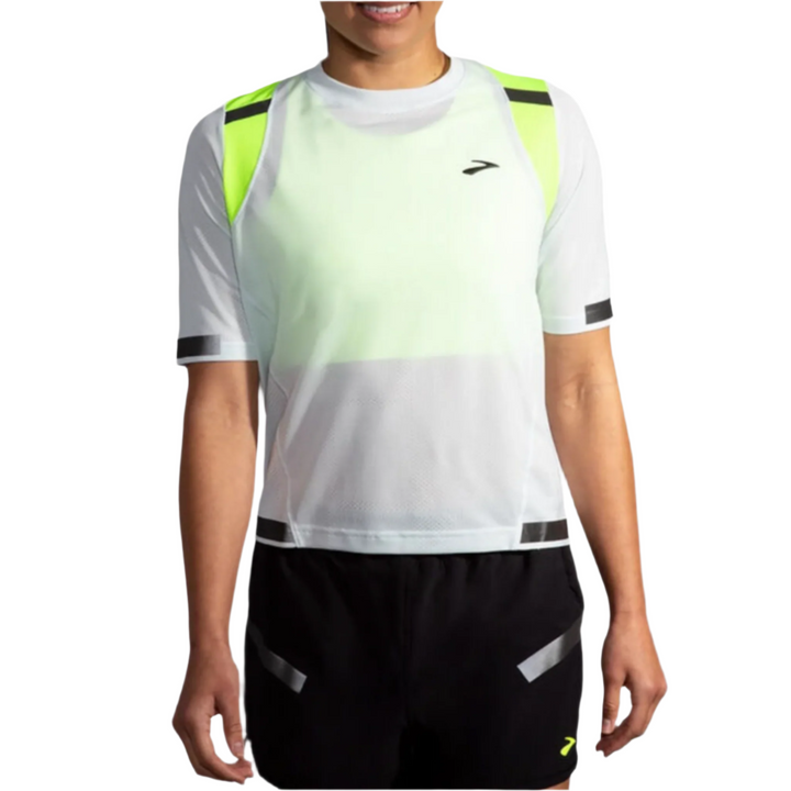 Brooks Womens Carbonite Short Sleeve