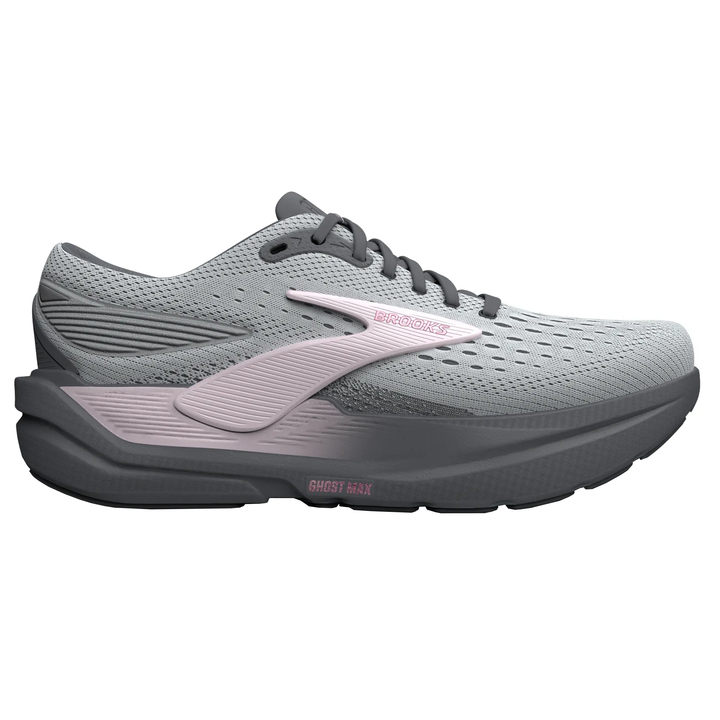 Brooks Femme Ghost Max 3 - Harbor Mist/Poppy Seed/Rose - Neutre - SS26