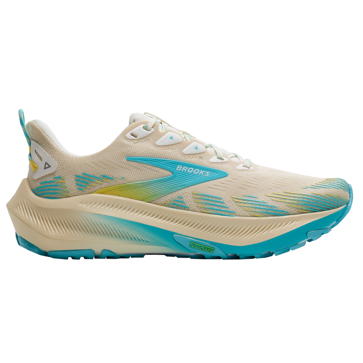 Brooks Womens Ghost Trail - Sand/Star White/Golden Hour - Trail - SS26