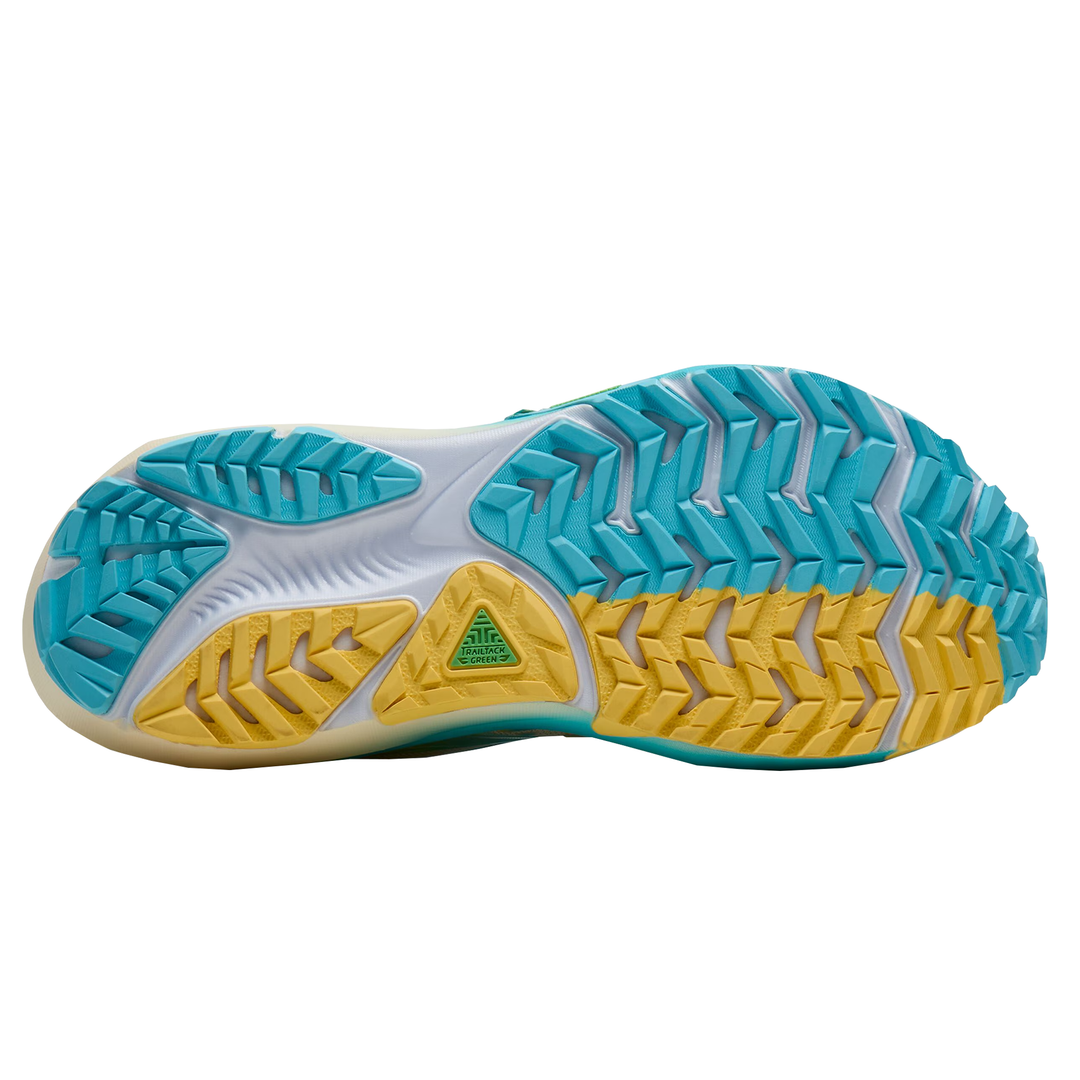 Brooks Womens Ghost Trail - Sand/Star White/Golden Hour - Trail - SS26