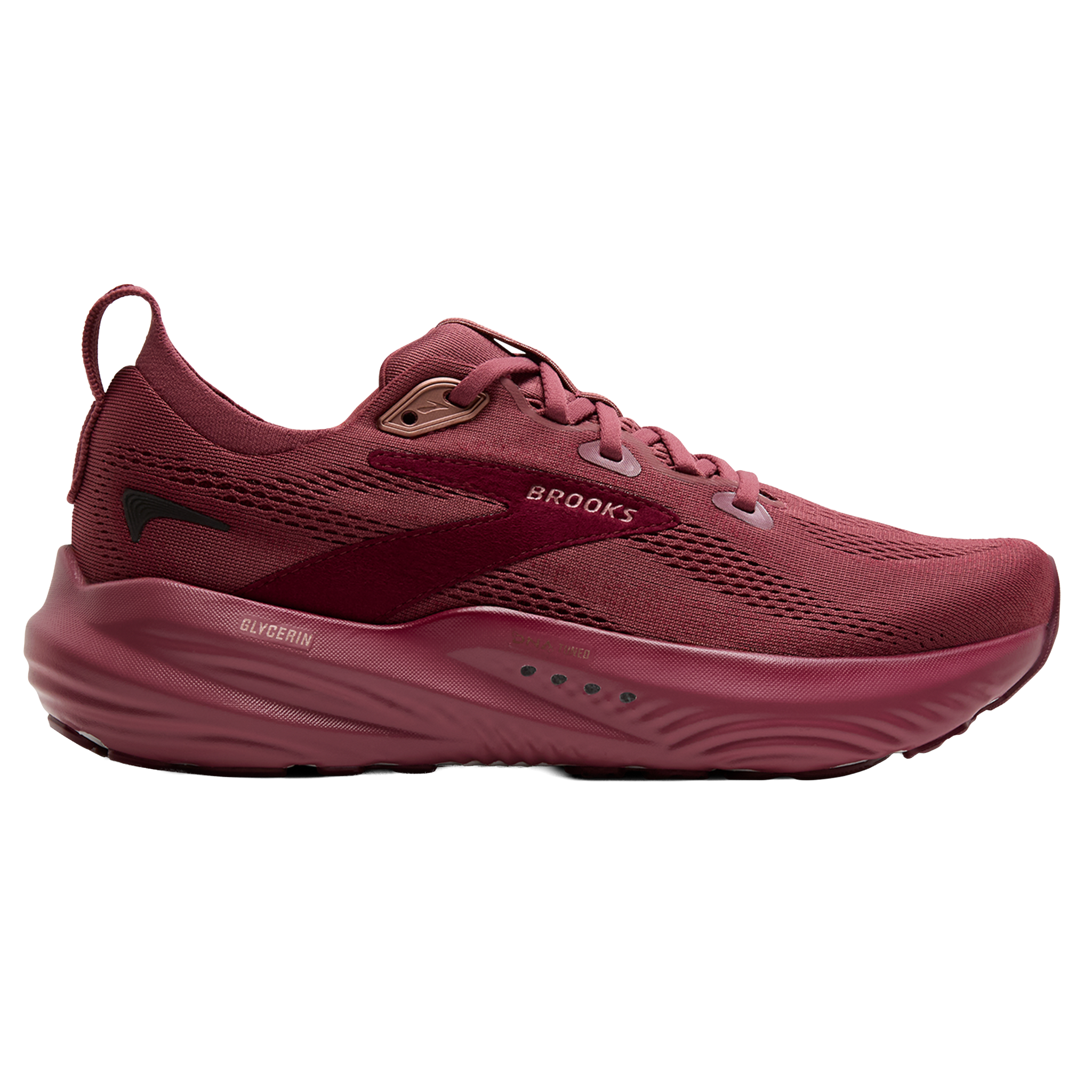 Brooks Womens Glycerin 22 - Berry/Burgundy/Rose - Neutral - AW25