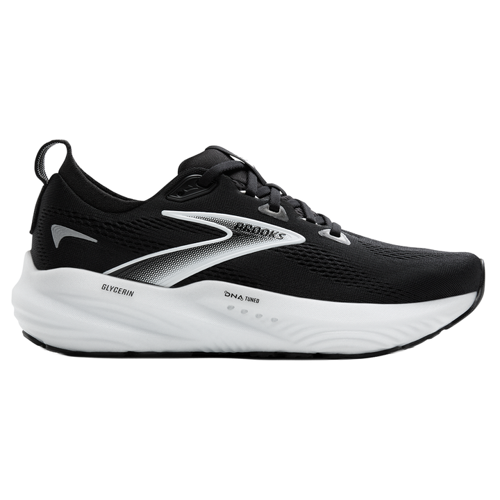 Brooks Womens Glycerin 22 - Black/Grey/White - Neutral  - SS25