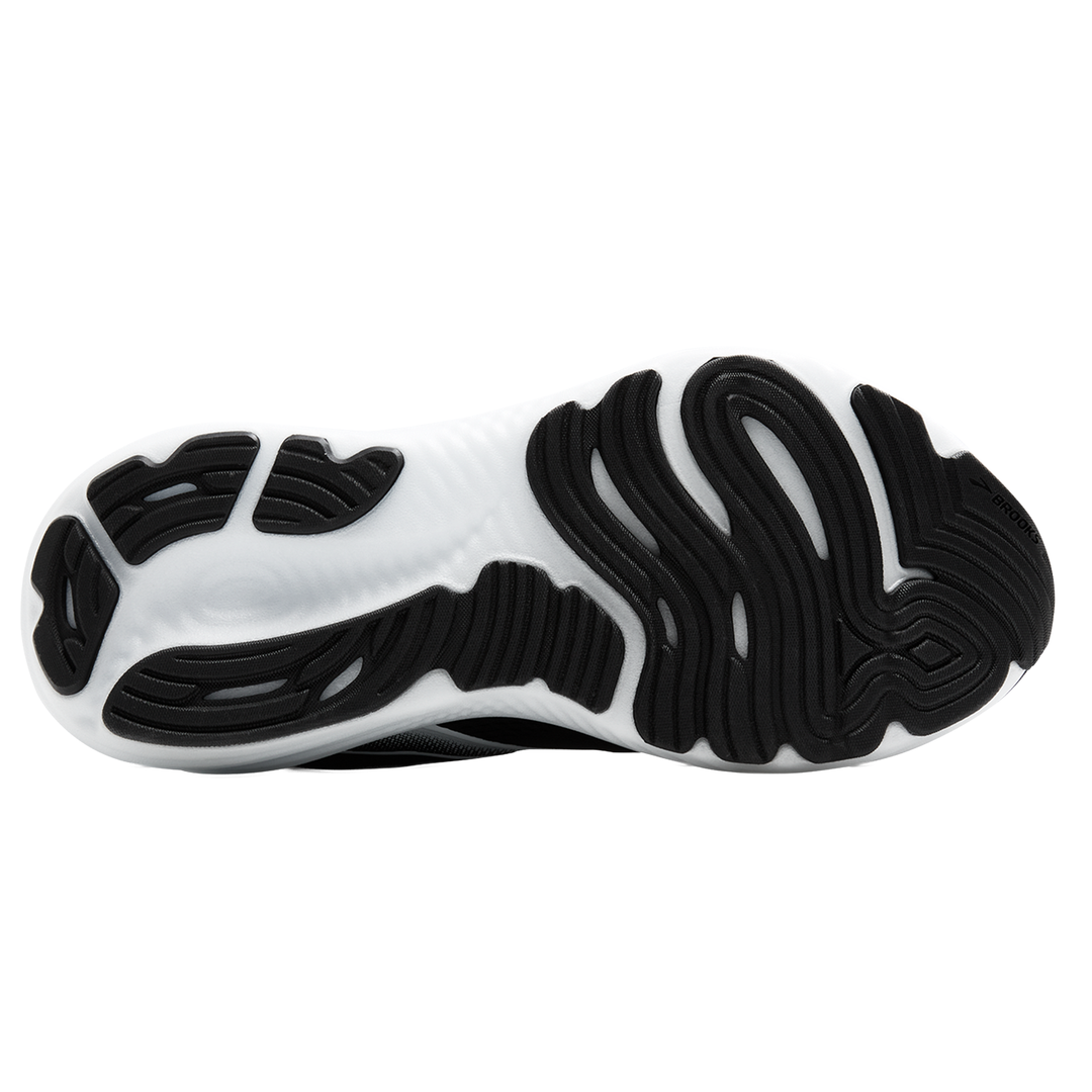 Brooks Womens Glycerin 22 - Black/Grey/White - Neutral  - SS25