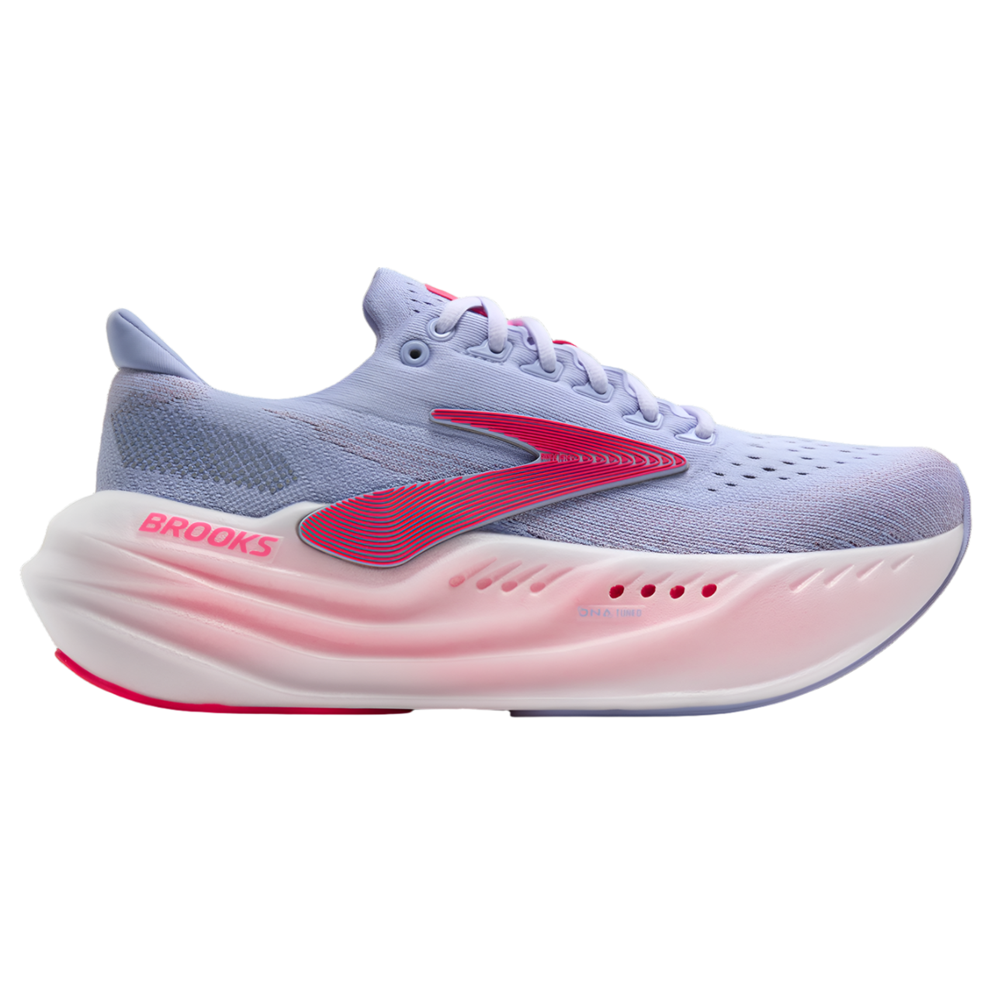 Brooks Womens Glycerin Max - Blue Heron/Diva Pink/White - Neutral - AW25