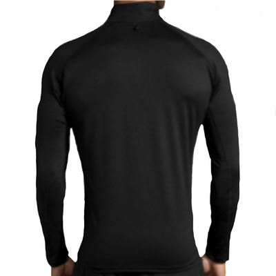 Brooks Mens Dash 1/2 Zip - Black