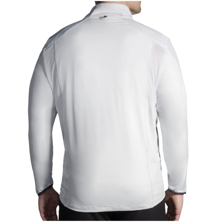 Brooks Mens Fusion Hybrid Jacket- Stone