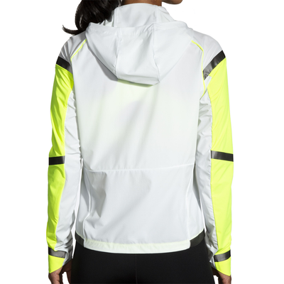 Brooks Womens Carbonite Jacket - Icy Grey/Black/Nightlife