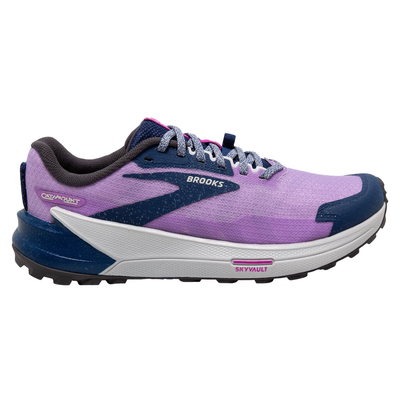 Brooks Womens Catamount 2 - Violet/Navy/Oyster - Trail