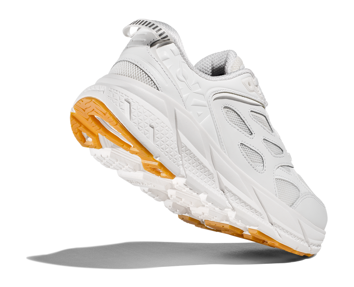 Hoka Unisex Clifton L Athletics - White/White - Neutral