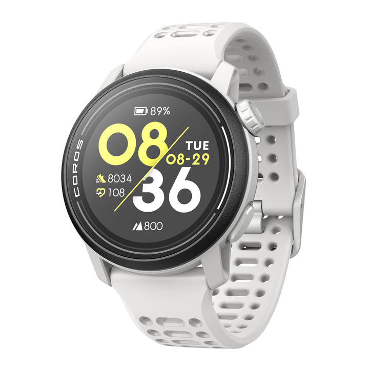 COROS PACE 3 Premium GPS Sport Watch - White Silicone
