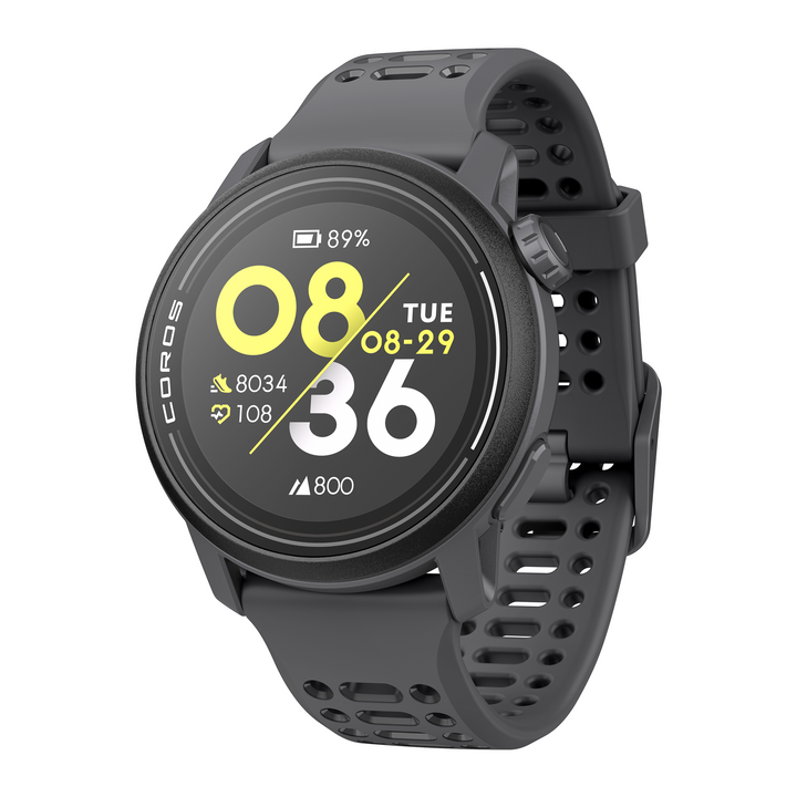 COROS PACE 3 Premium GPS Sport Watch - Black Silicone