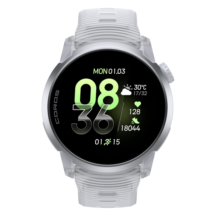 Coros Pace 4 GPS Unisex Sport Watch - One Size - Cloud White