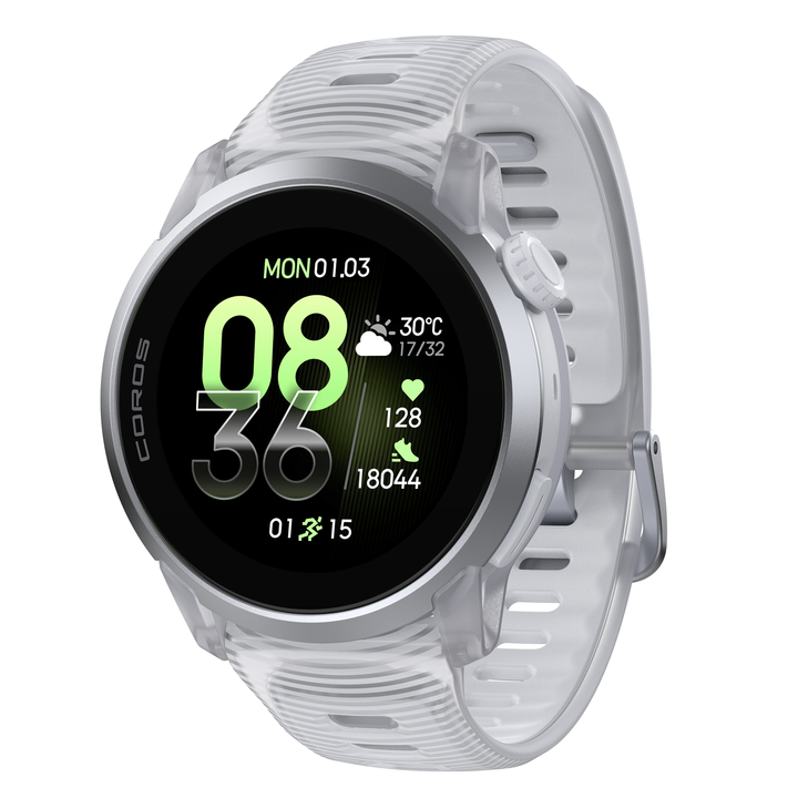 Coros Pace 4 GPS Unisex Sport Watch - One Size - Cloud White