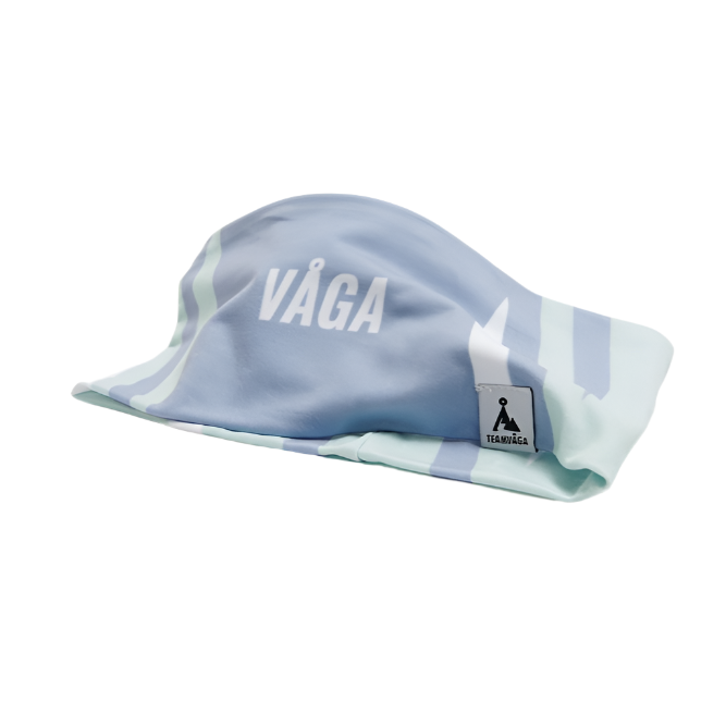 Vaga Headband - Aqua / Pastel Blue / White