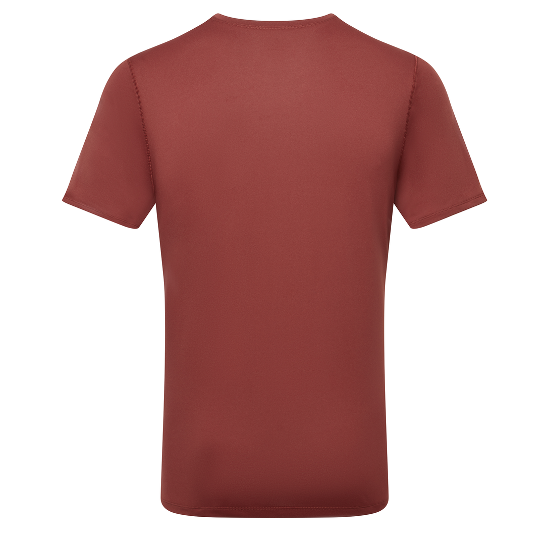 RonHill Mens Core S/S Tee - Chestnut/Acid - AW25