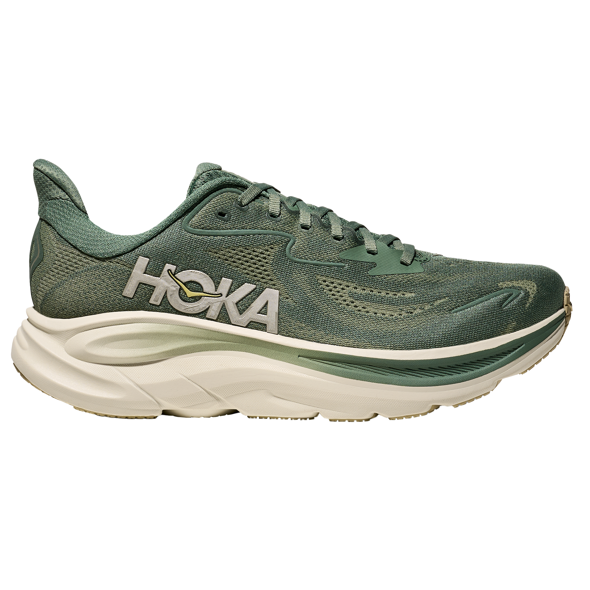 Hoka Mens Clifton 10 - Fern/Truffle Salt - Neutral - AW25