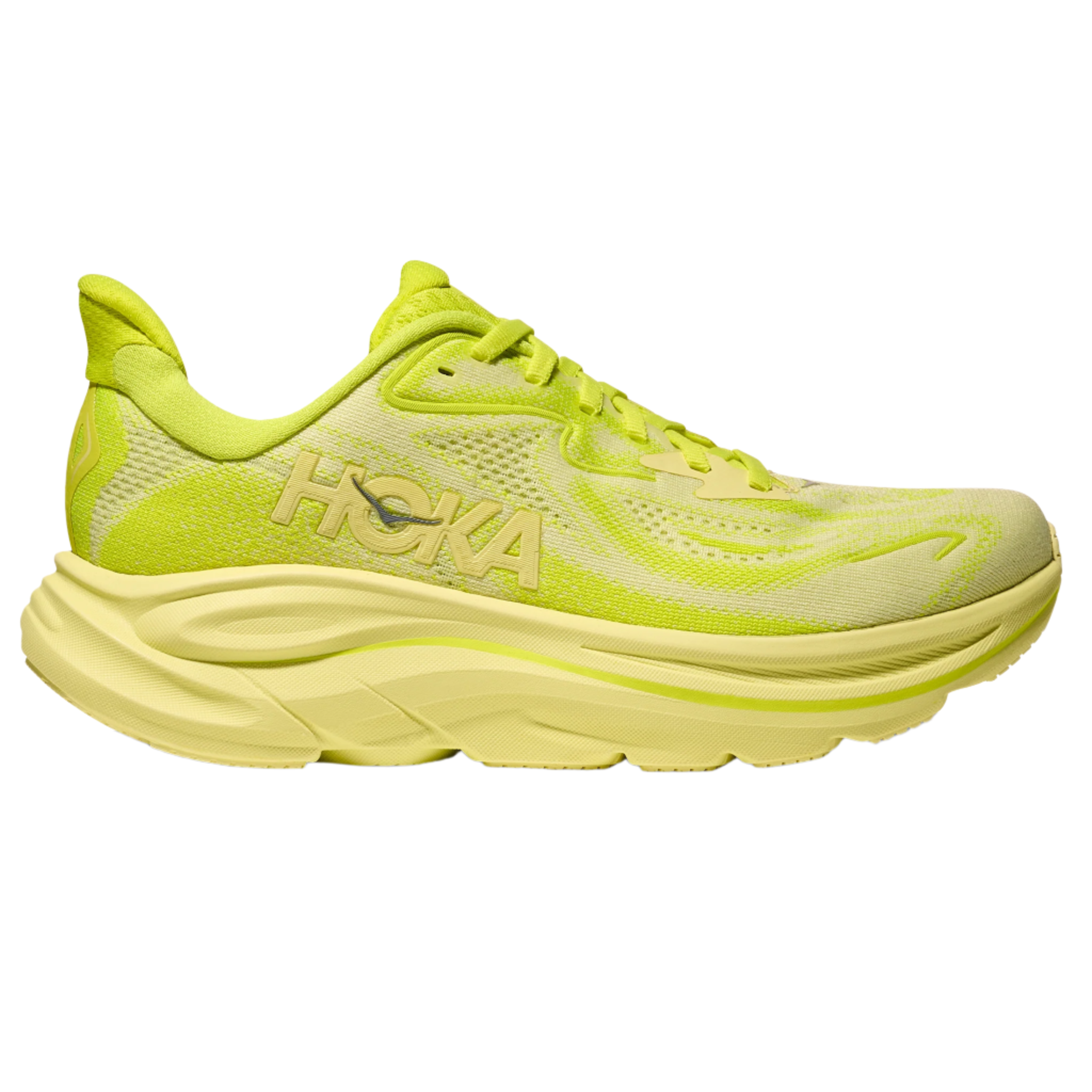 Hoka Womens Clifton 10 - Neon Hoka/Citrus Sunlight - Neutral - AW25