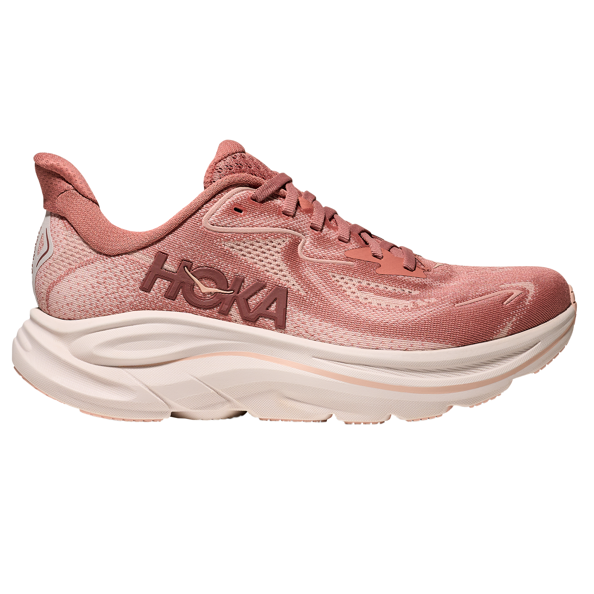 Hoka Womens Clifton 10 - Blush/Rose Latte - Neutral - AW25