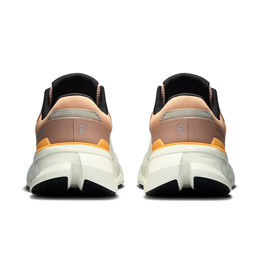 ON Womens Cloudrunner 2 Wide - D Width - Pearl/Tangerine - Stability - SS25