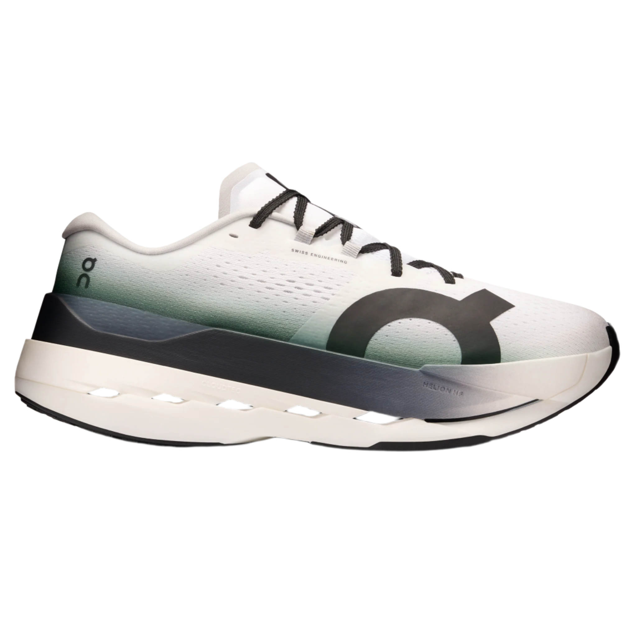 ON Mens Cloudboom Max - White/Black - Neutral - AW25