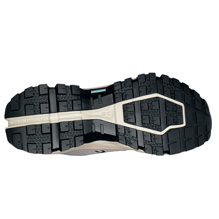 ON Womens Cloudrock Low Waterproof - Alloy/Ice - Trail - SS25