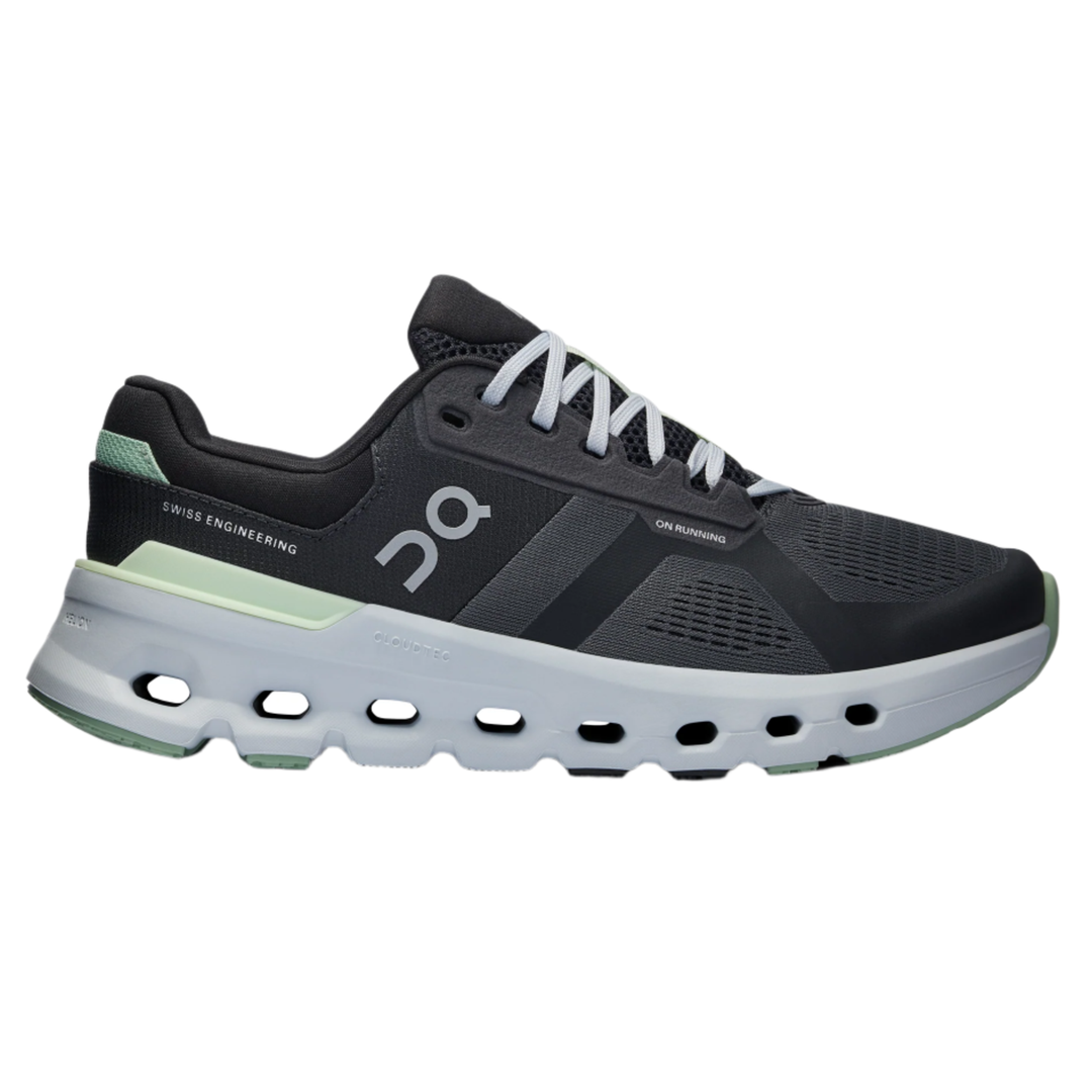 ON Womens Cloudrunner 2 - Shadow/Lima - Stability