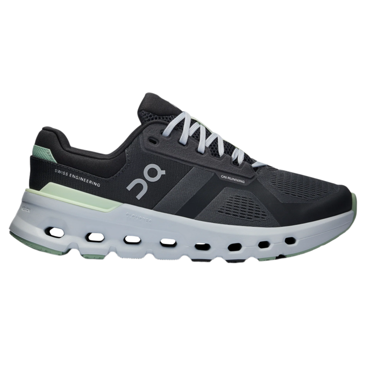 ON Womens Cloudrunner 2 - Shadow/Lima - Stability