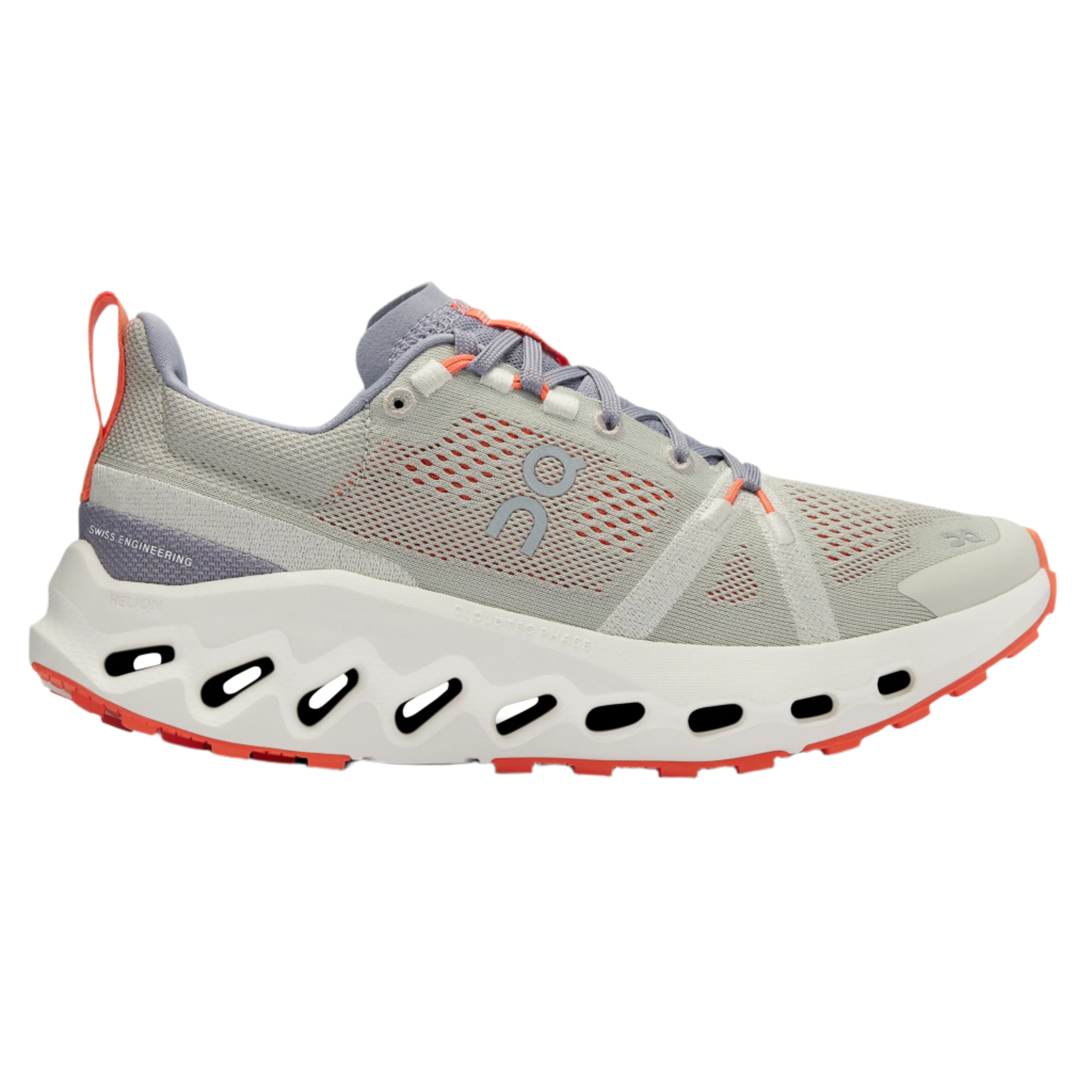 ON Womens Cloudsurfer Trail - Fossil/Ivory - Trail
